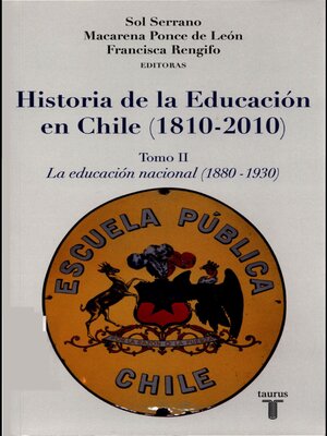 cover image of Historia de la Educación en Chile (1810 - 1880)